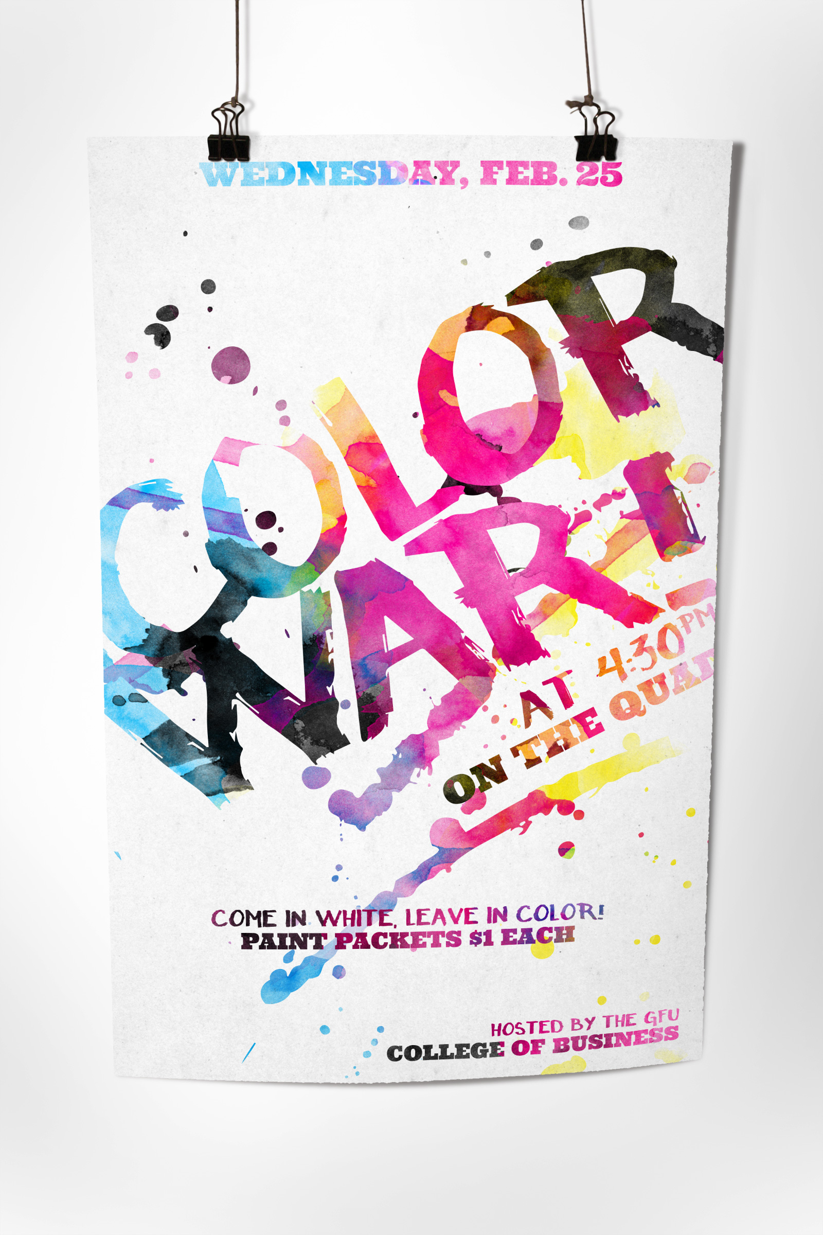Color War poster